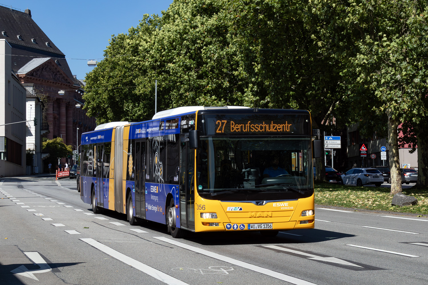 Гессен, MAN A23 Lion's City G NG363 № 356