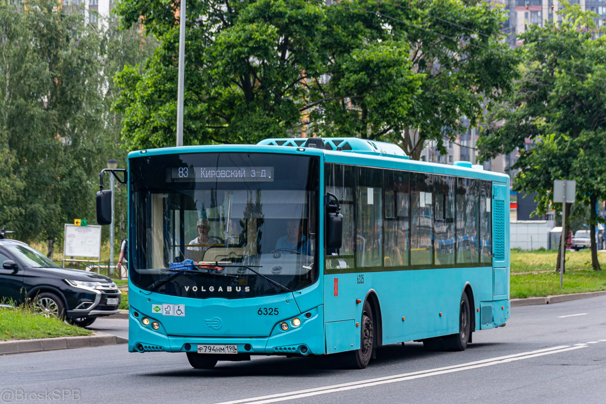 Санкт-Петербург, Volgabus-5270.G4 (LNG) № 6325
