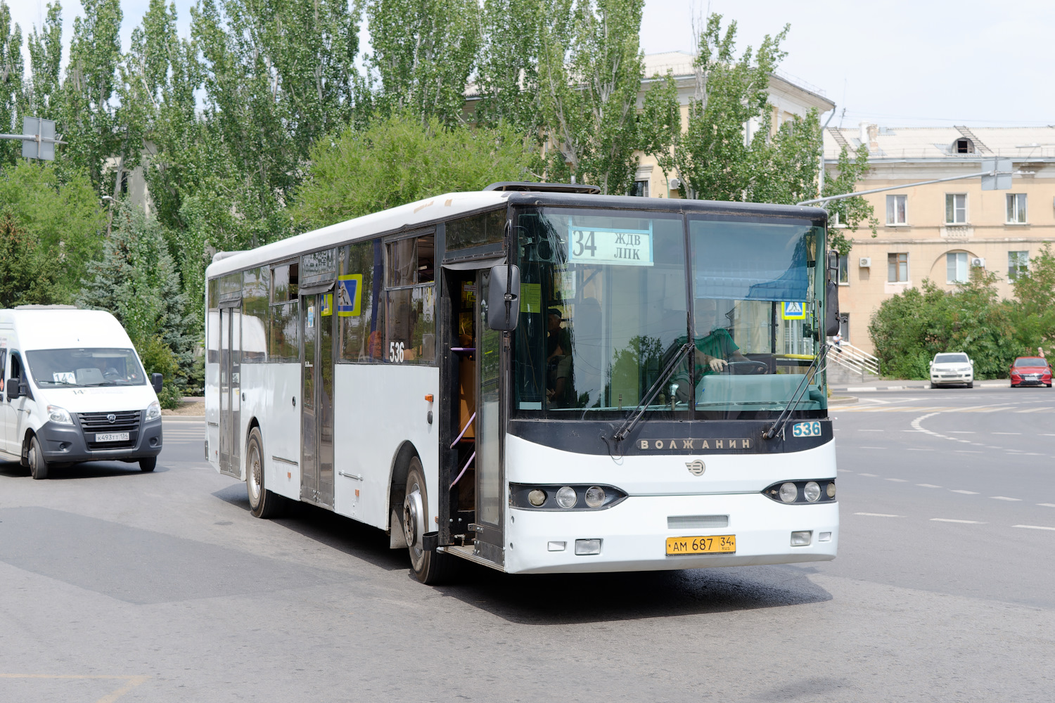 Волгоградская область, Волжанин-5270-10-04 № 536 Волгоградская область, Волжанин-5270-10-04 № 536