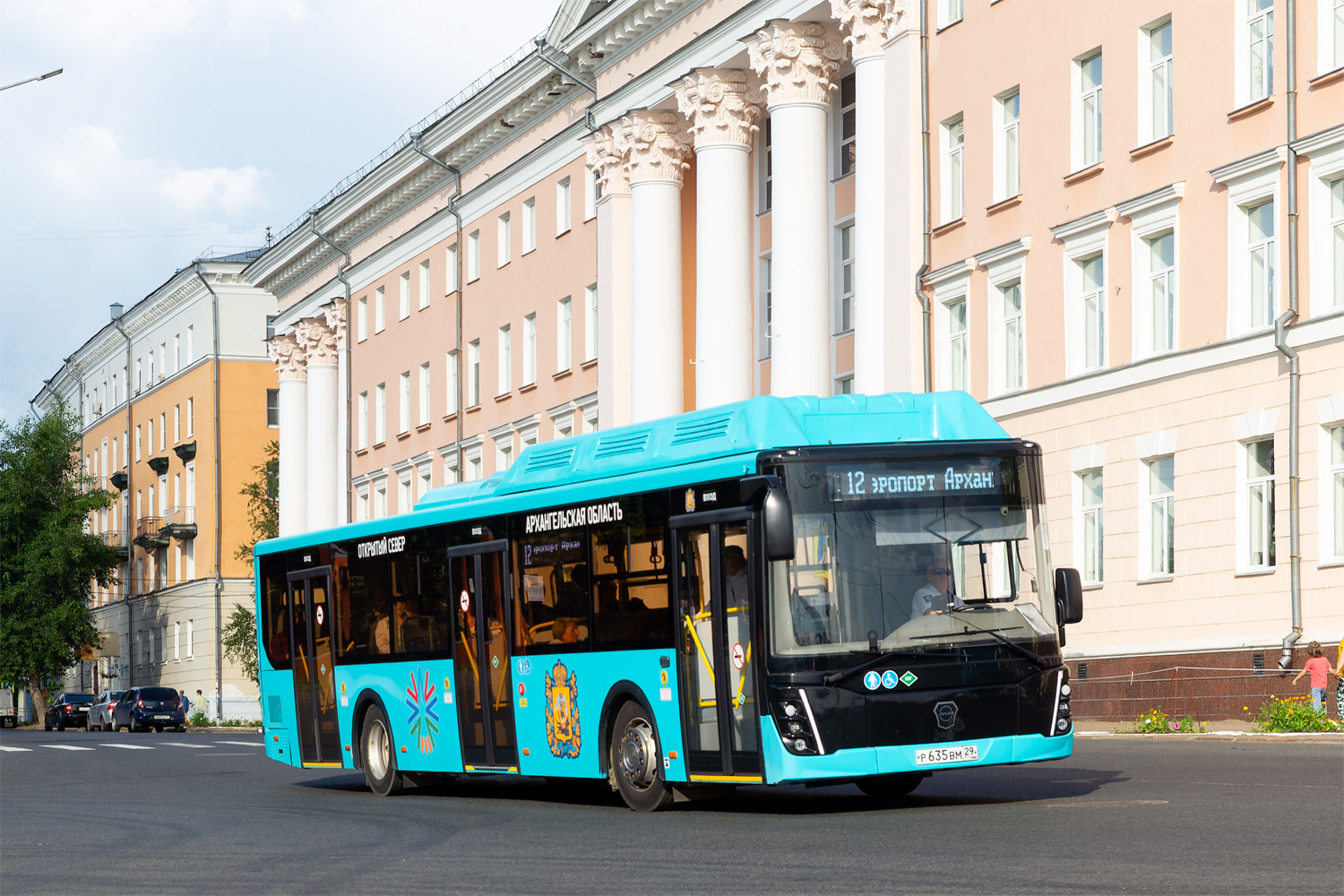 Архангельская область, ЛиАЗ-5292.67 (CNG) № Р 635 ВМ 29 Архангельская область, ЛиАЗ-5292.67 (CNG) № Р 635 ВМ 29