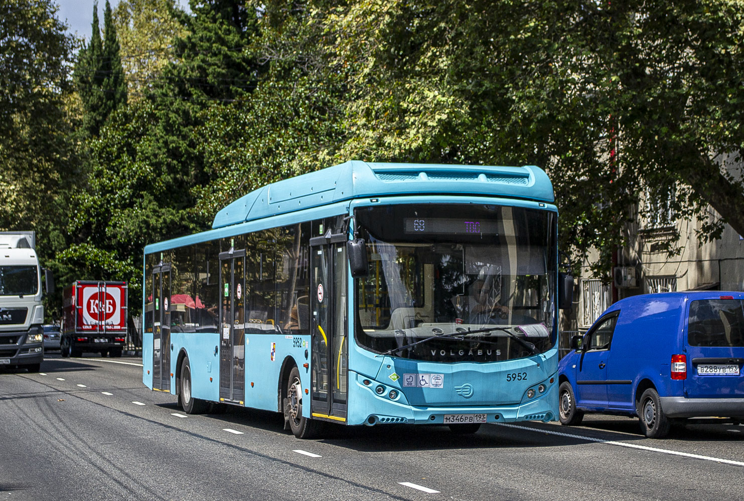 Краснодарский край, Volgabus-5270.G2 (CNG) № 5952