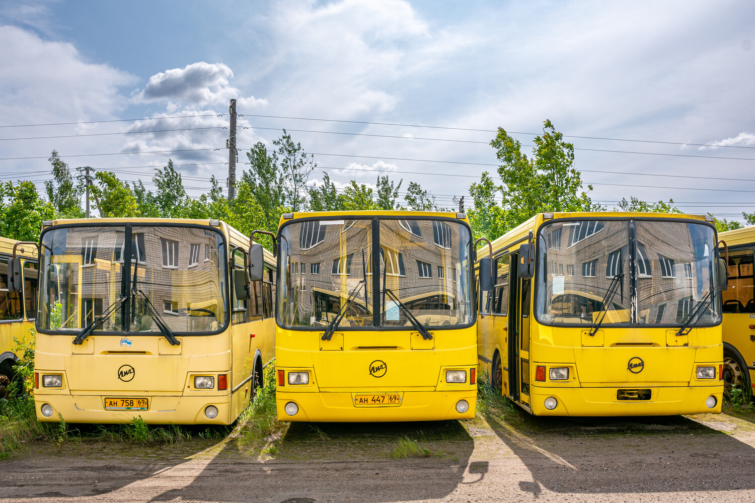Тверская область, ЛиАЗ-5256.36 № АН 758 69; Тверская область, ЛиАЗ-5256.36 № АН 447 69; Тверская область, ЛиАЗ-5256.35 № АК 497 69