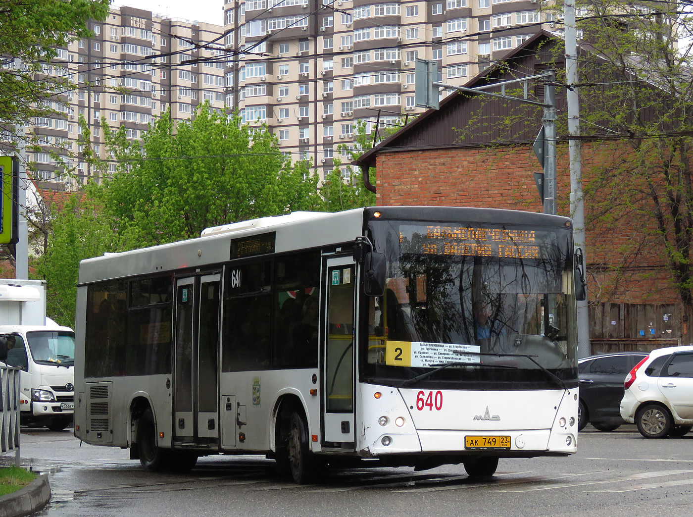 Краснодарский край, МАЗ-206.086 № 640