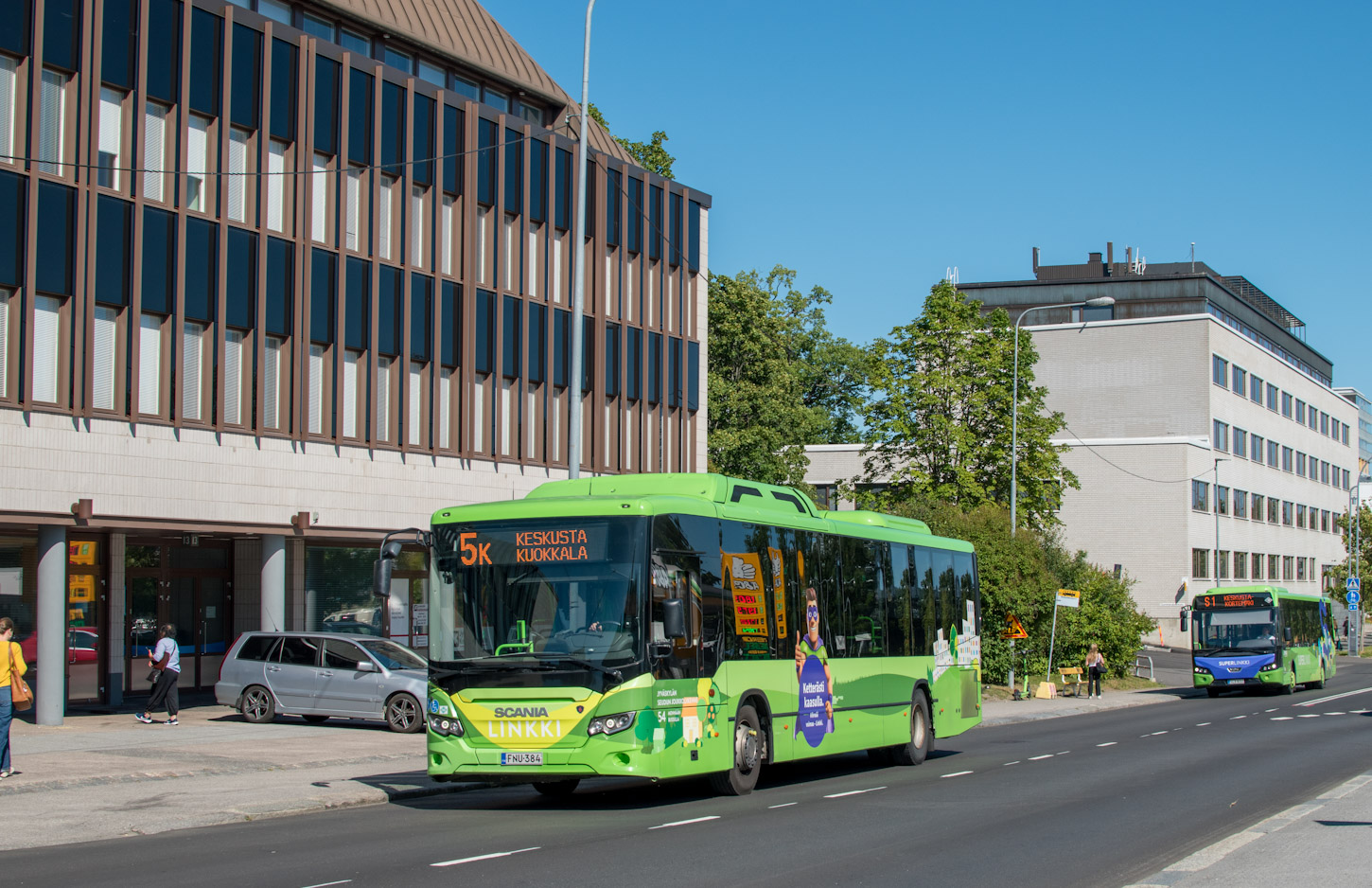 Финляндия, Scania Citywide LE Suburban № 54