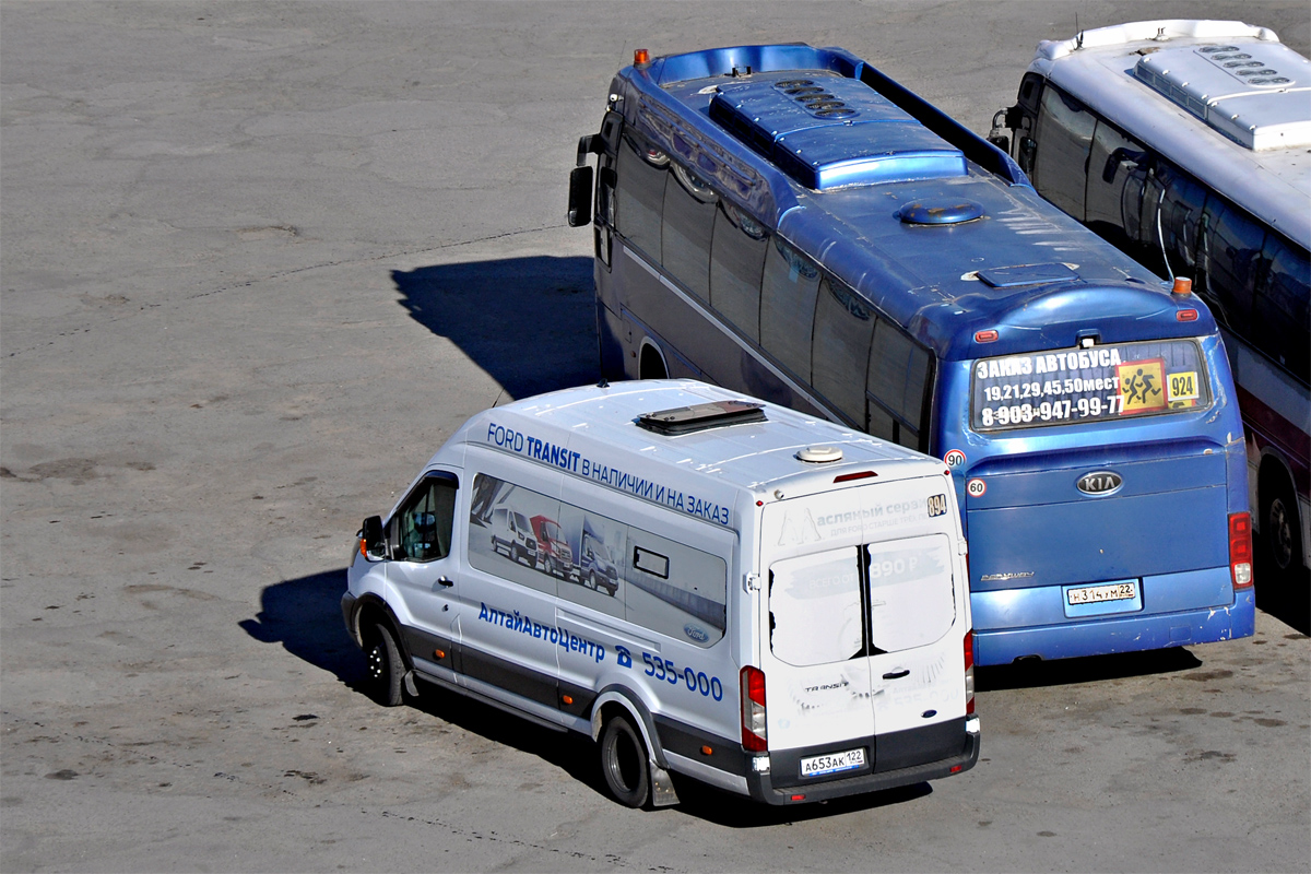Алтайский край, Ford Transit № А 653 АК 122