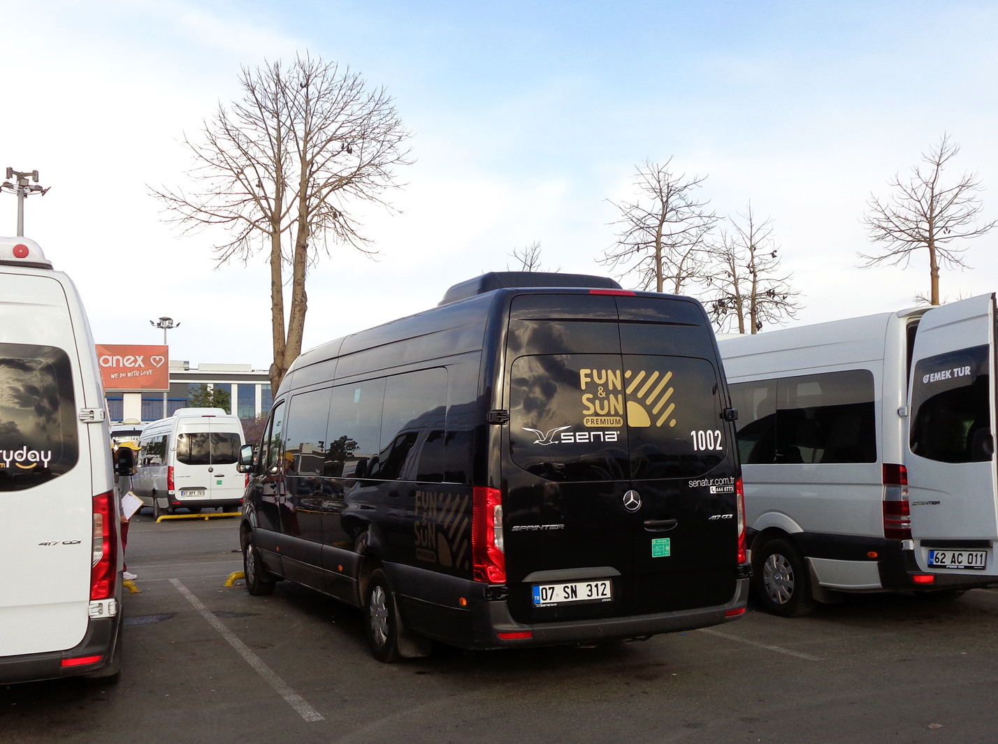 Турция, Mercedes-Benz Sprinter W907 417CDI № 1002