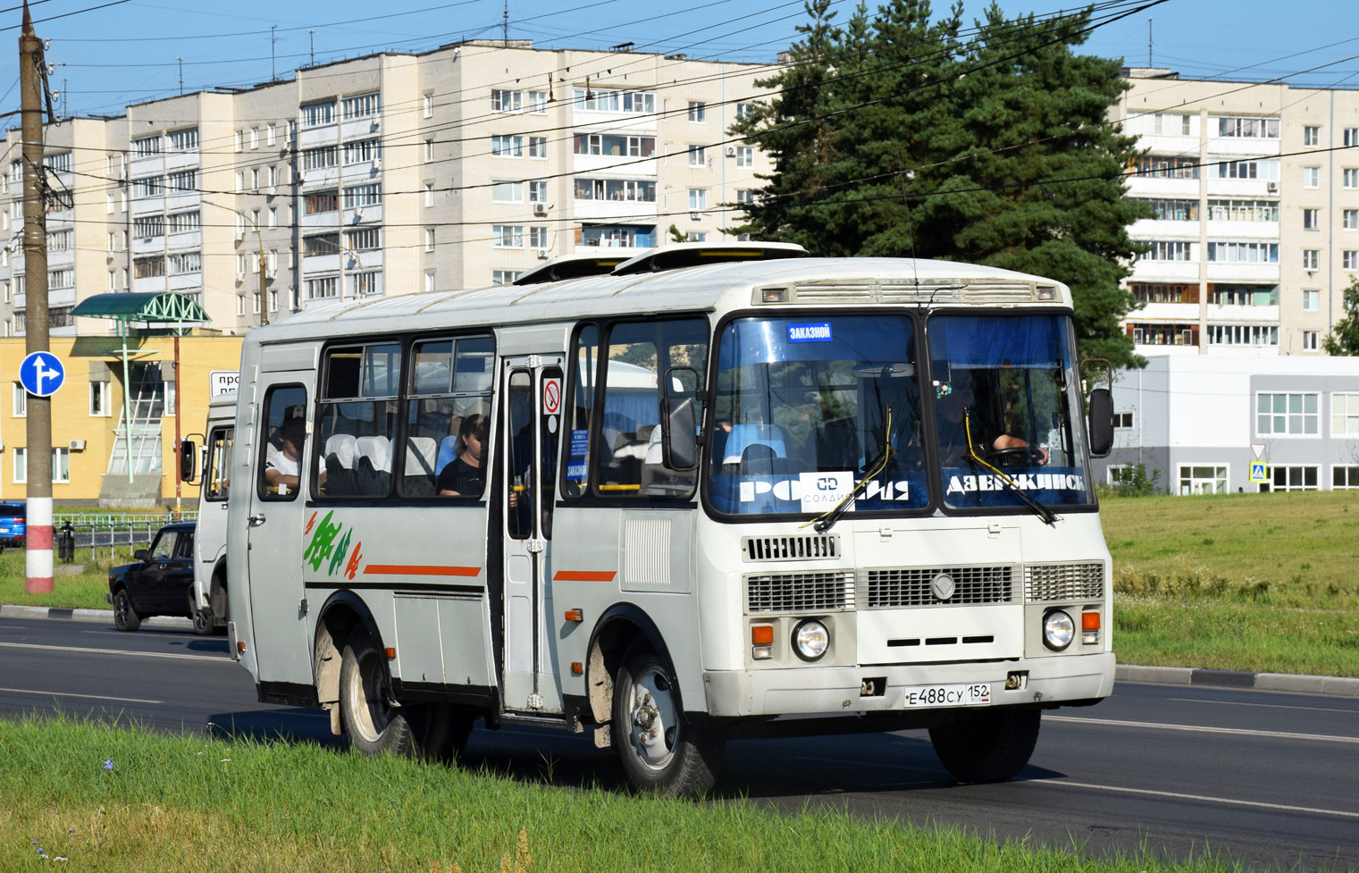 Нижегородская область, ПАЗ-32053-07 № Е 488 СУ 152