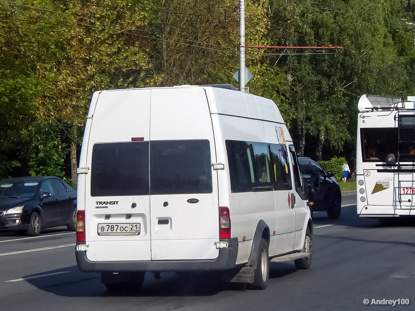 Чувашия, Имя-М-3006 (Z9S) (Ford Transit) № В 787 ОС 21