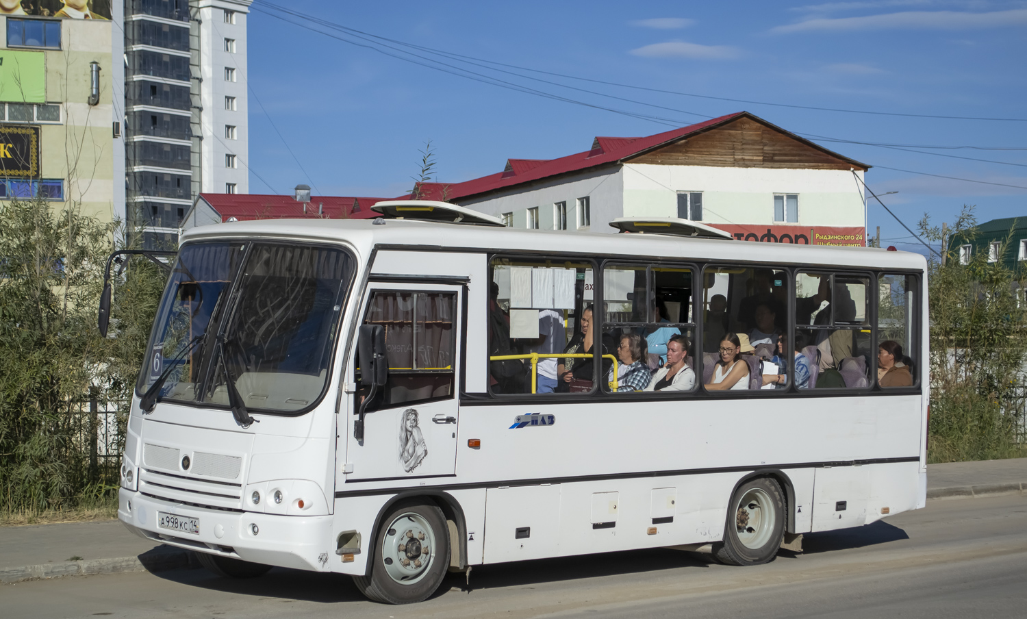 Саха (Якутия), ПАЗ-320402-05 № А 998 КС 14