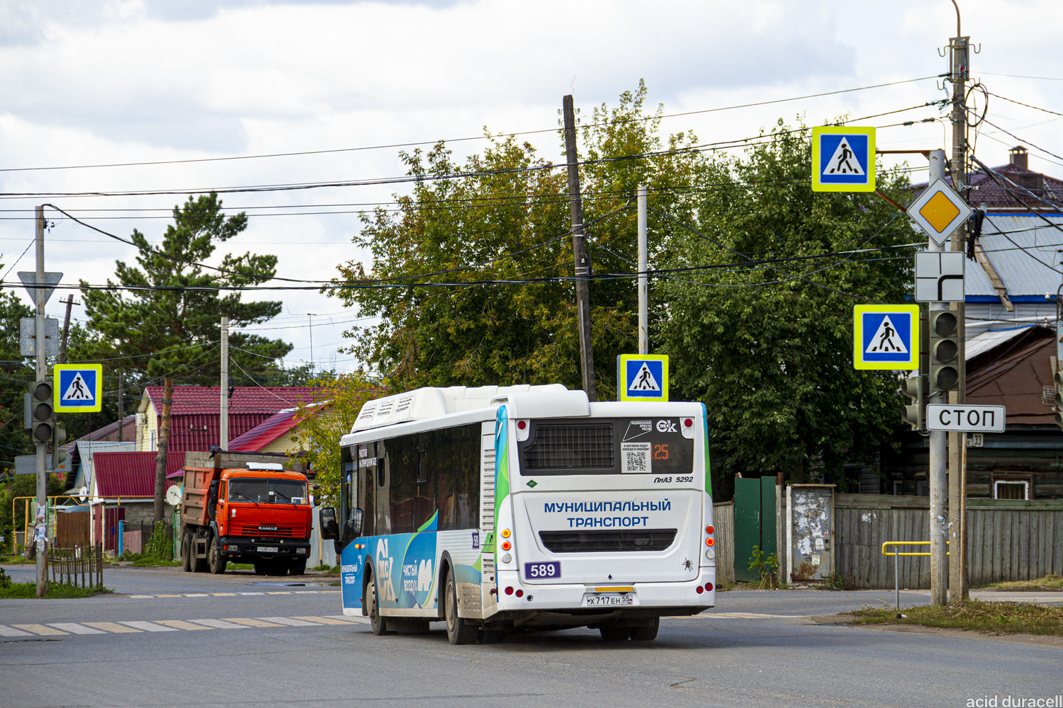 Омская область, ЛиАЗ-5292.67 (CNG) № 589