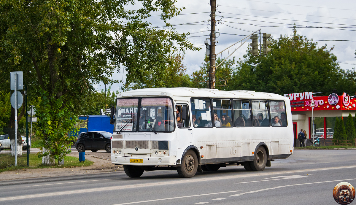 Нижегородская область, ПАЗ-4234-04 № ВА 026 52