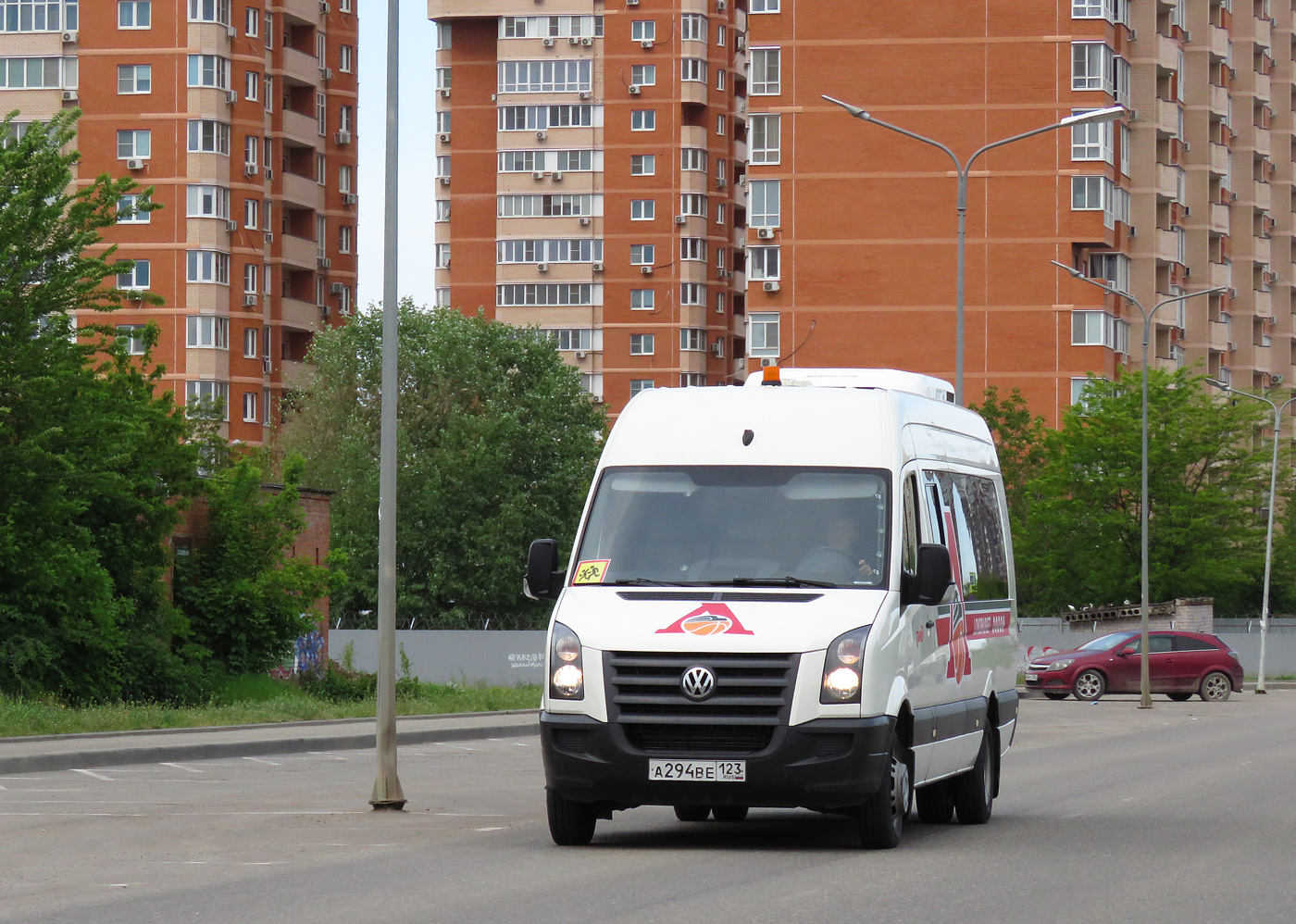 Краснодарский край, Луидор-223702 (Volkswagen Crafter) № А 294 ВЕ 123