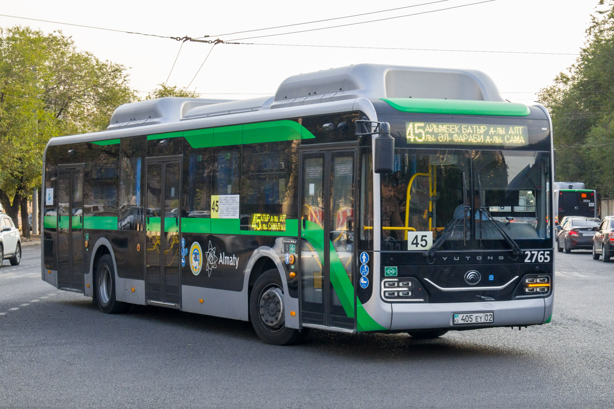 Алматы, Yutong ZK6126HG (QazTehna) № 2765