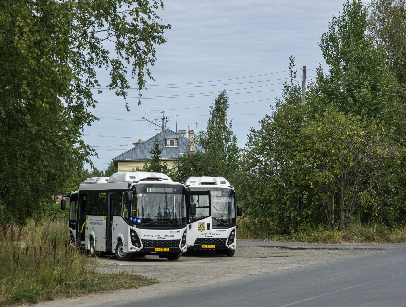 Карелия, СИМАЗ-2258 № АК 718 10; Карелия — Автовокзалы, автостанции, конечные