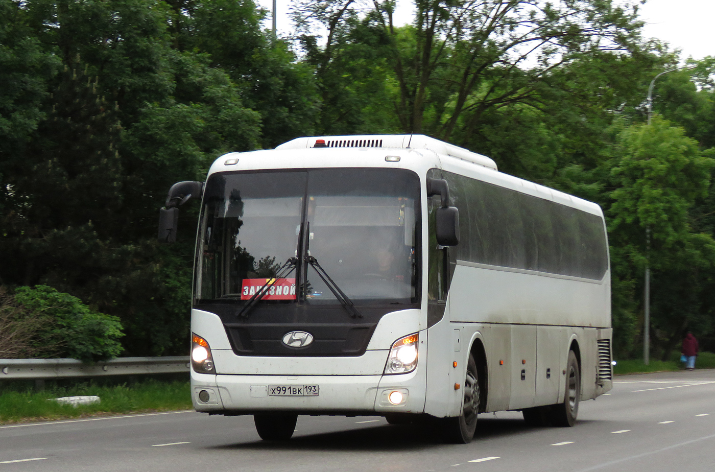 Краснодарский край, Hyundai Universe Space Luxury № Х 991 ВК 193