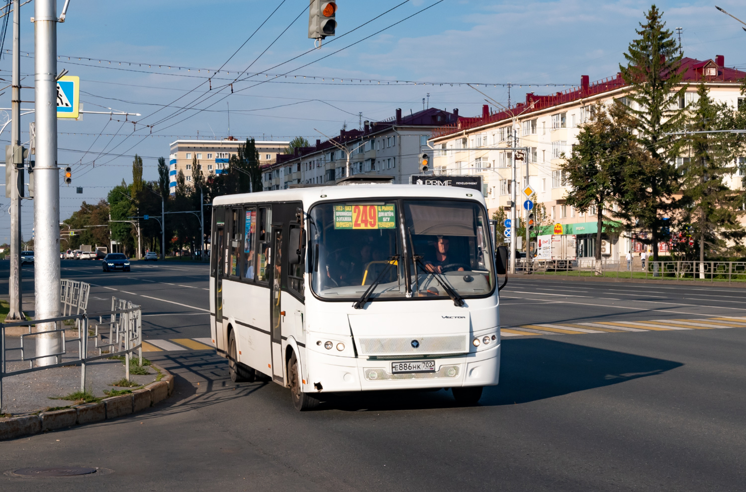 Башкортостан, ПАЗ-320412-14 "Вектор" № Е 886 НК 702