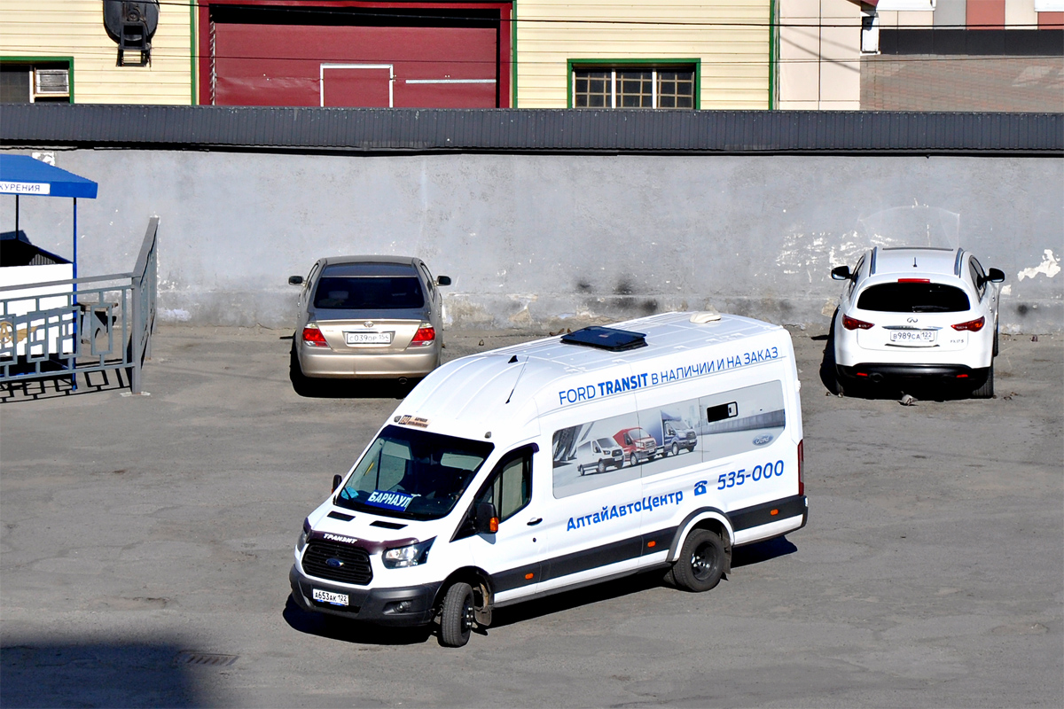 Алтайский край, Ford Transit № А 653 АК 122