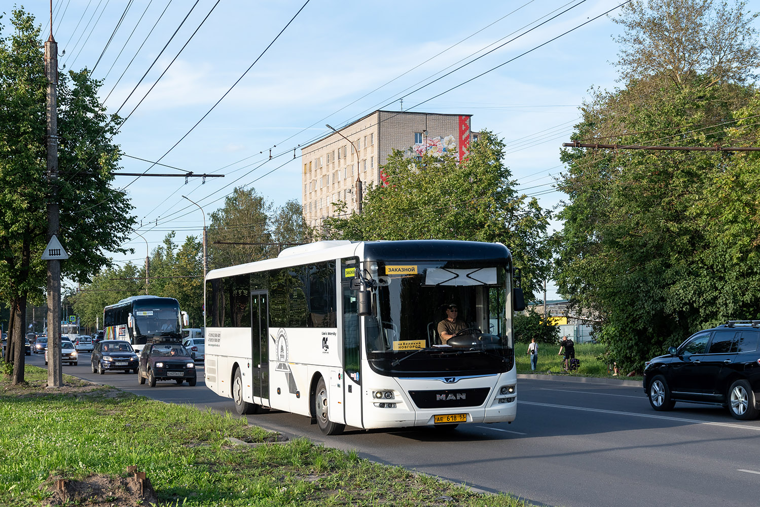 Санкт-Петербург, MAN R60 Lion's Intercity ÜL290 № АЕ 618 53