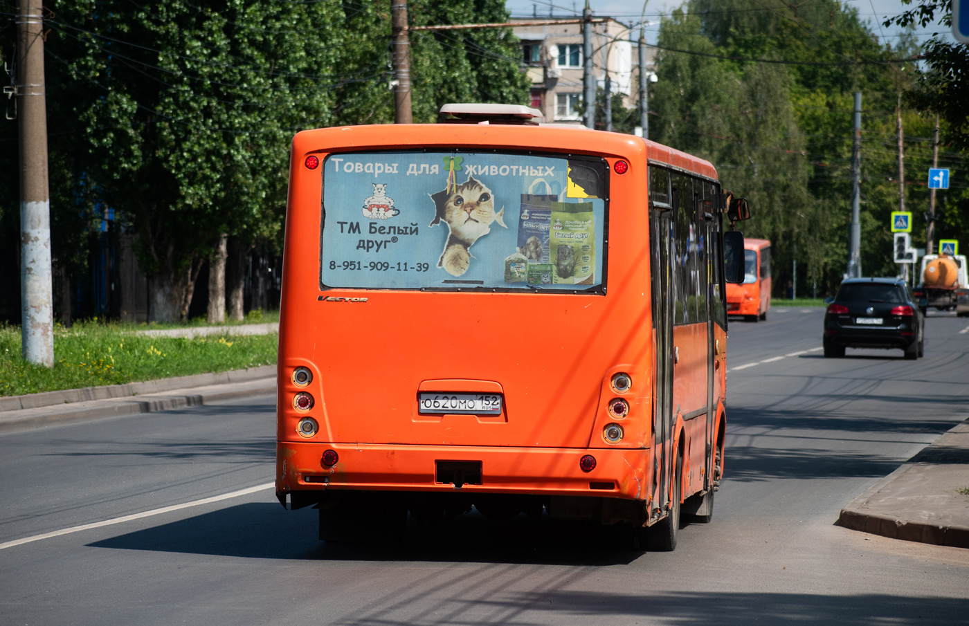 Нижегородская область, ПАЗ-320414-05 "Вектор" (1-2) № О 620 МО 152