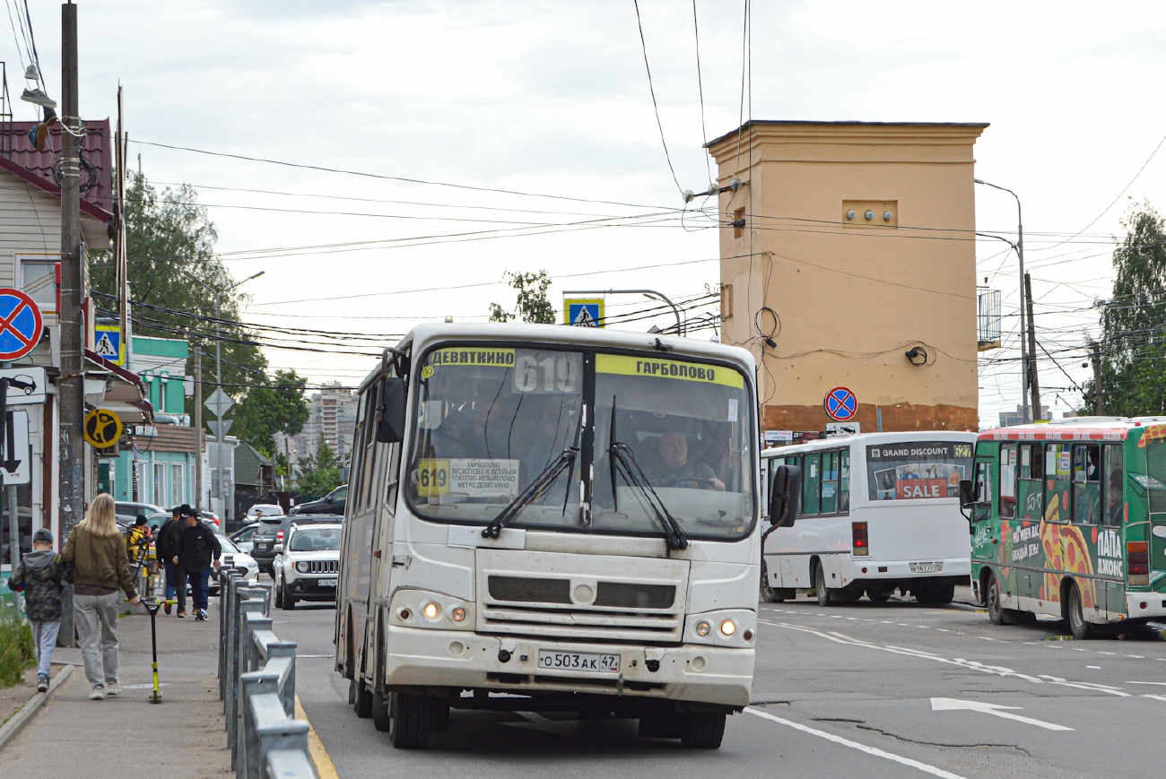 Ленинградская область, ПАЗ-320402-05 № О 503 АК 47