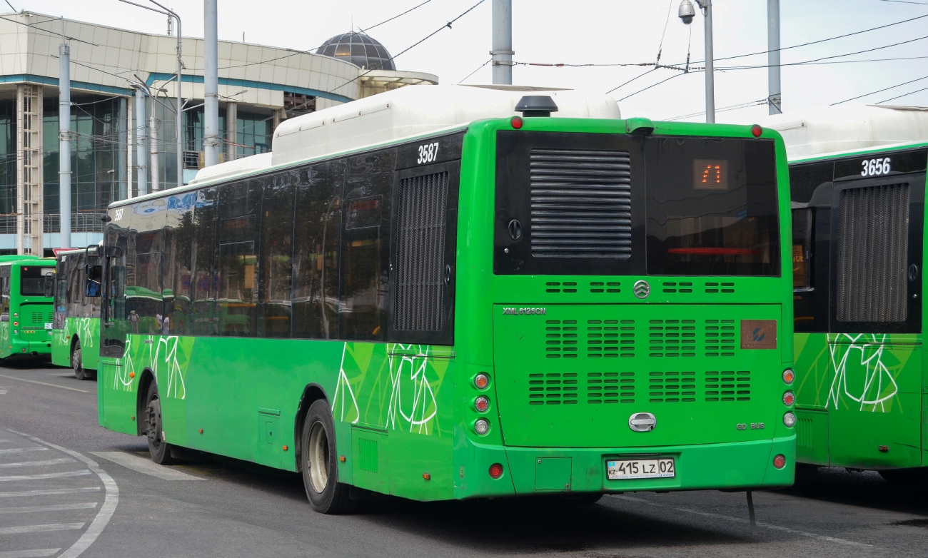 Алматы, Golden Dragon XML6125CN (Hyundai Trans Auto) № 3587