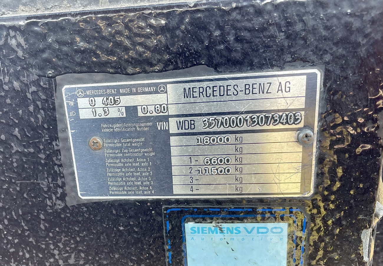 Карагандинская область, Mercedes-Benz O405 № M 217 CC