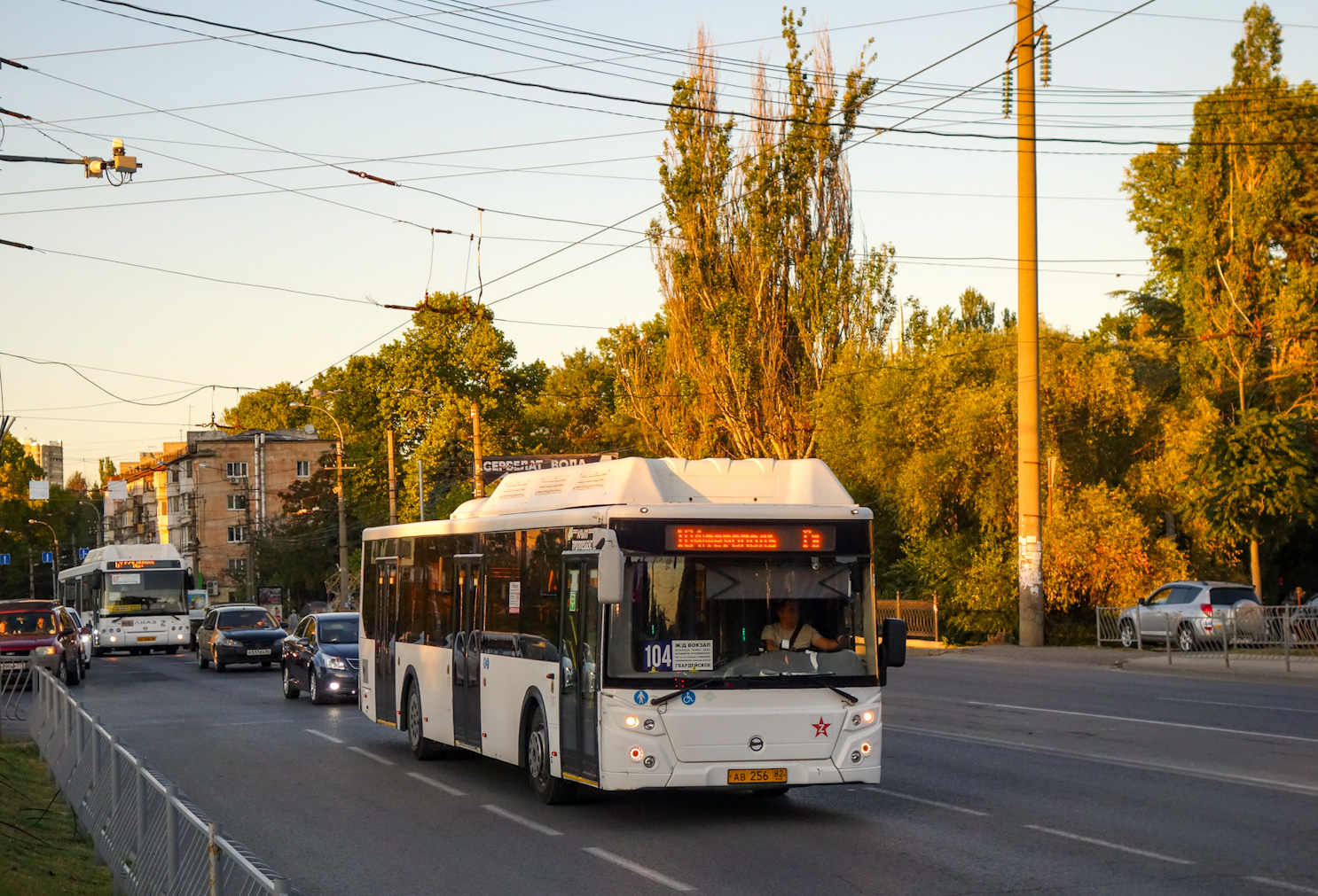 Республика Крым, ЛиАЗ-5292.67 (CNG) № АВ 256 82