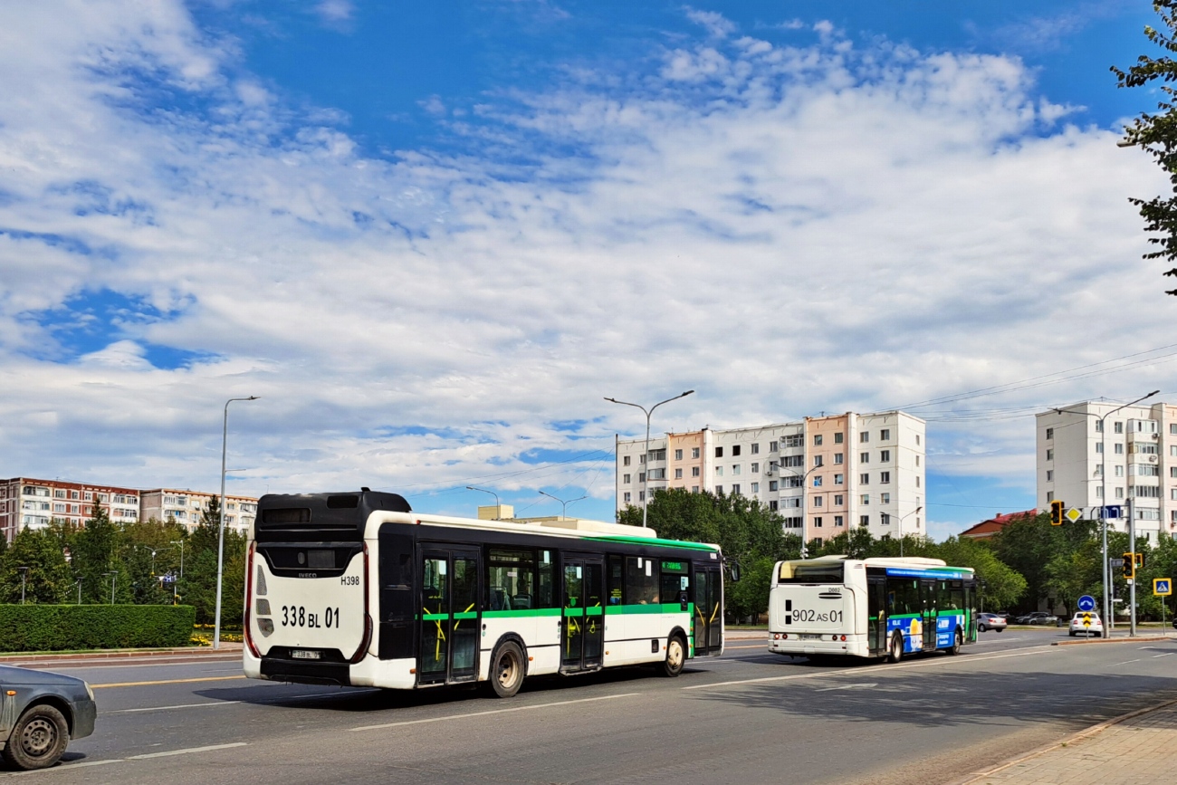 Астана, IVECO Urbanway 12M (СарыаркаАвтоПром) № H398
