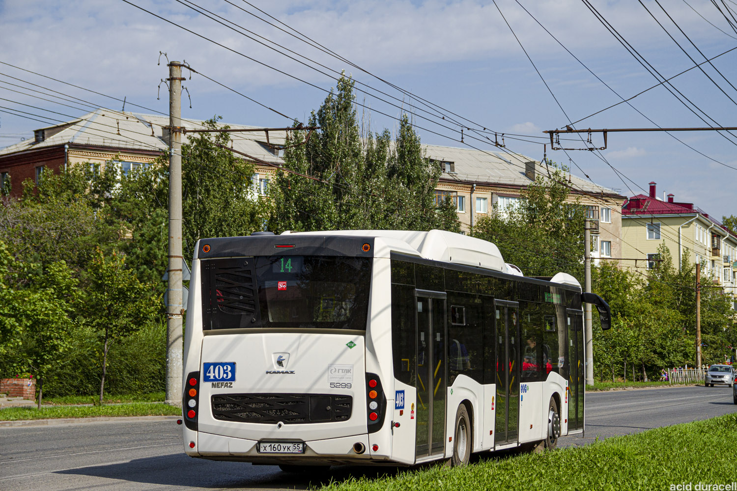 Омская область, НефАЗ-5299-40-57 (CNG) № 403