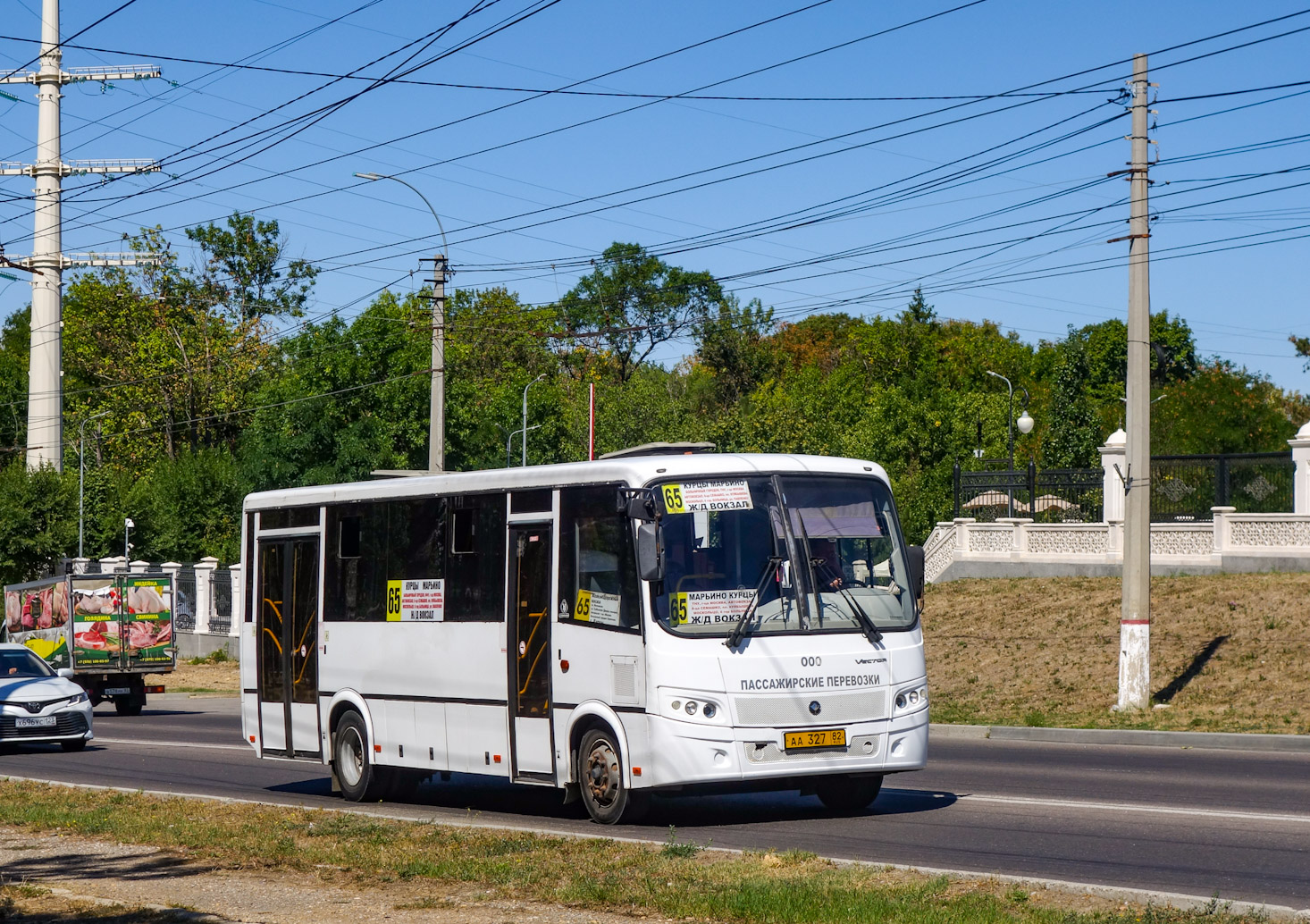 Республика Крым, ПАЗ-320414-04 "Вектор" (1-2) № АА 327 82