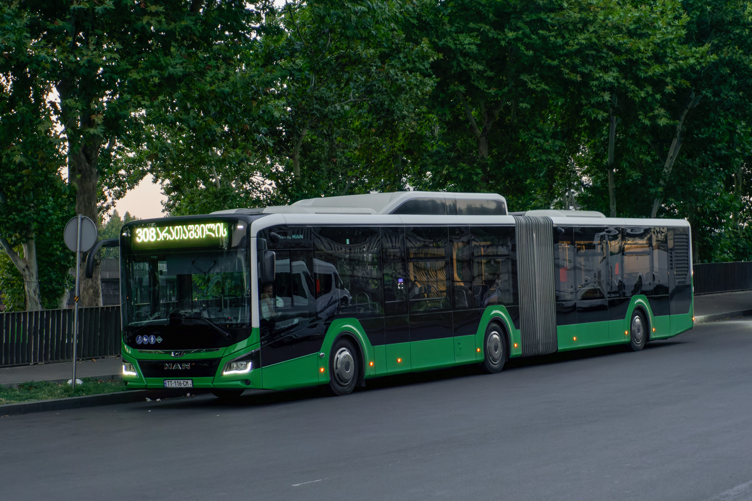 Грузия, MAN 18C Lion's City 18 G NG320 № TT-116-CM