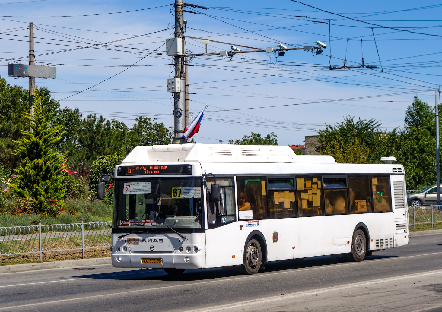 Республика Крым, ЛиАЗ-5292.71 № АА 306 82