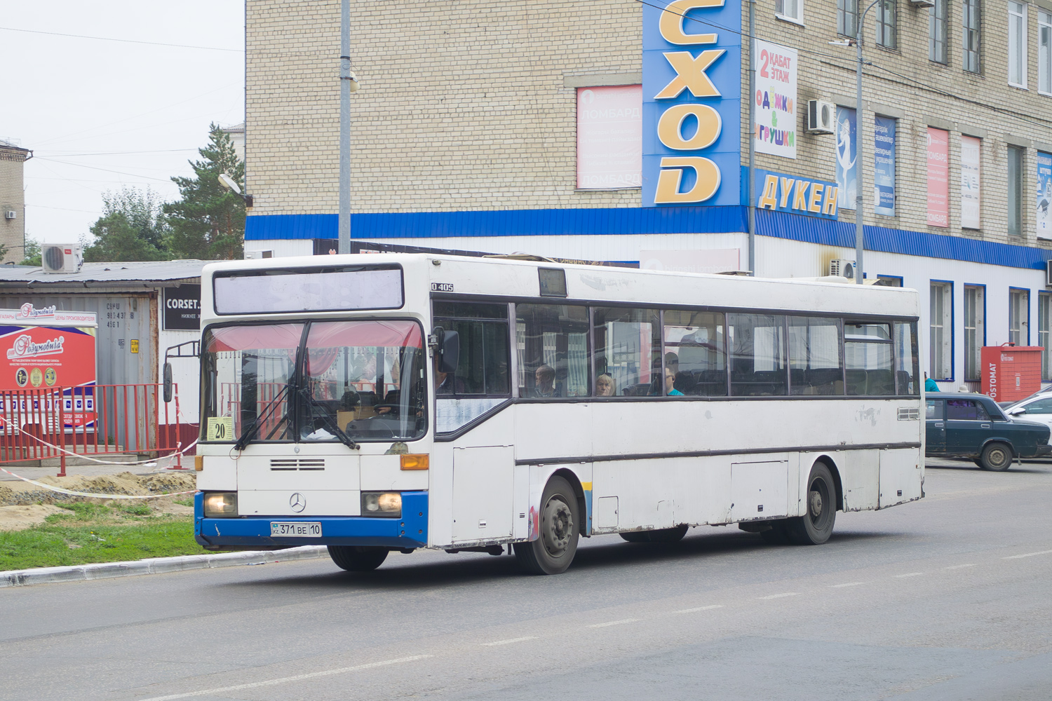 Костанайская область, Mercedes-Benz O405 № 371 BE 10 Костанайская область, Mercedes-Benz O405 № 371 BE 10