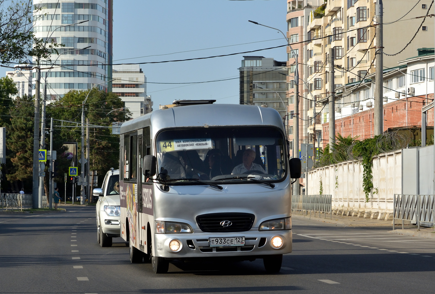 Краснодарский край, Hyundai County LWB C11 (ТагАЗ) № Т 933 СЕ 123