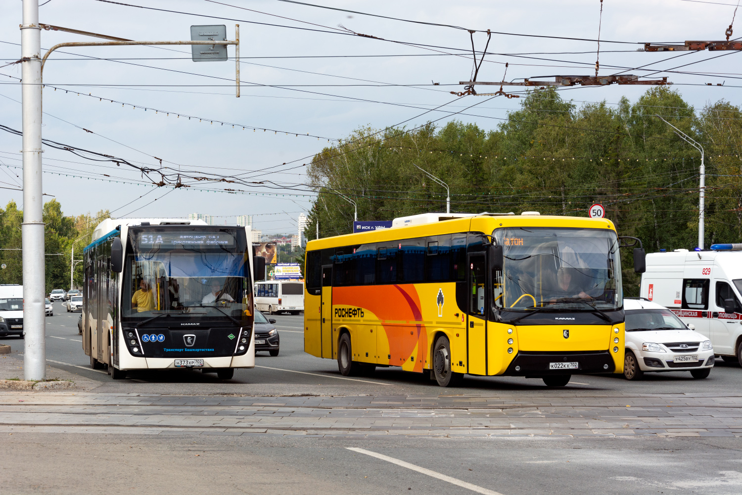 Башкортостан, НефАЗ-5299-17-52 № К 022 КХ 702