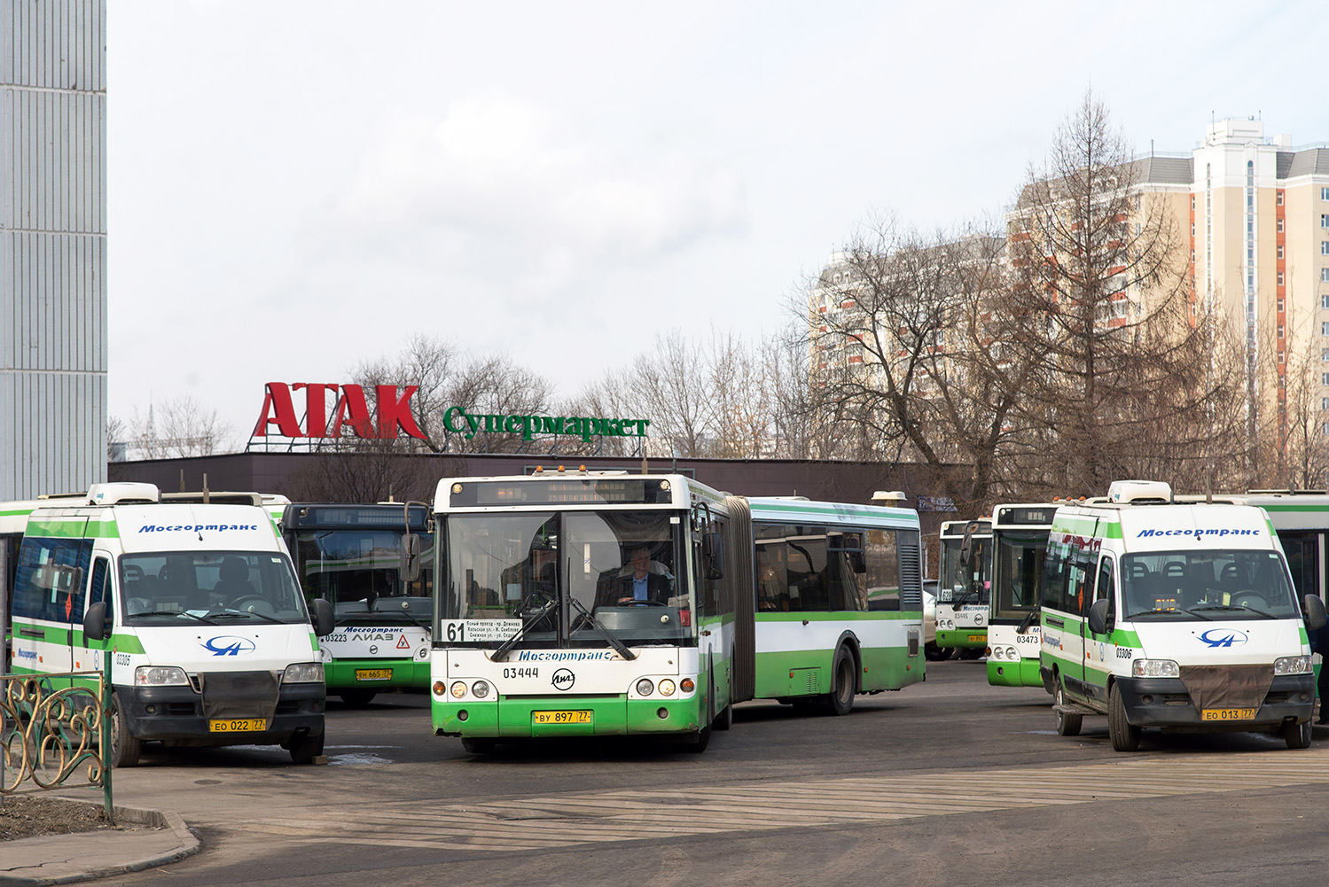 Москва, ЛиАЗ-6213.20 № 030444; Москва, FIAT Ducato 244 CSMMC-RLL, -RTL № 030306