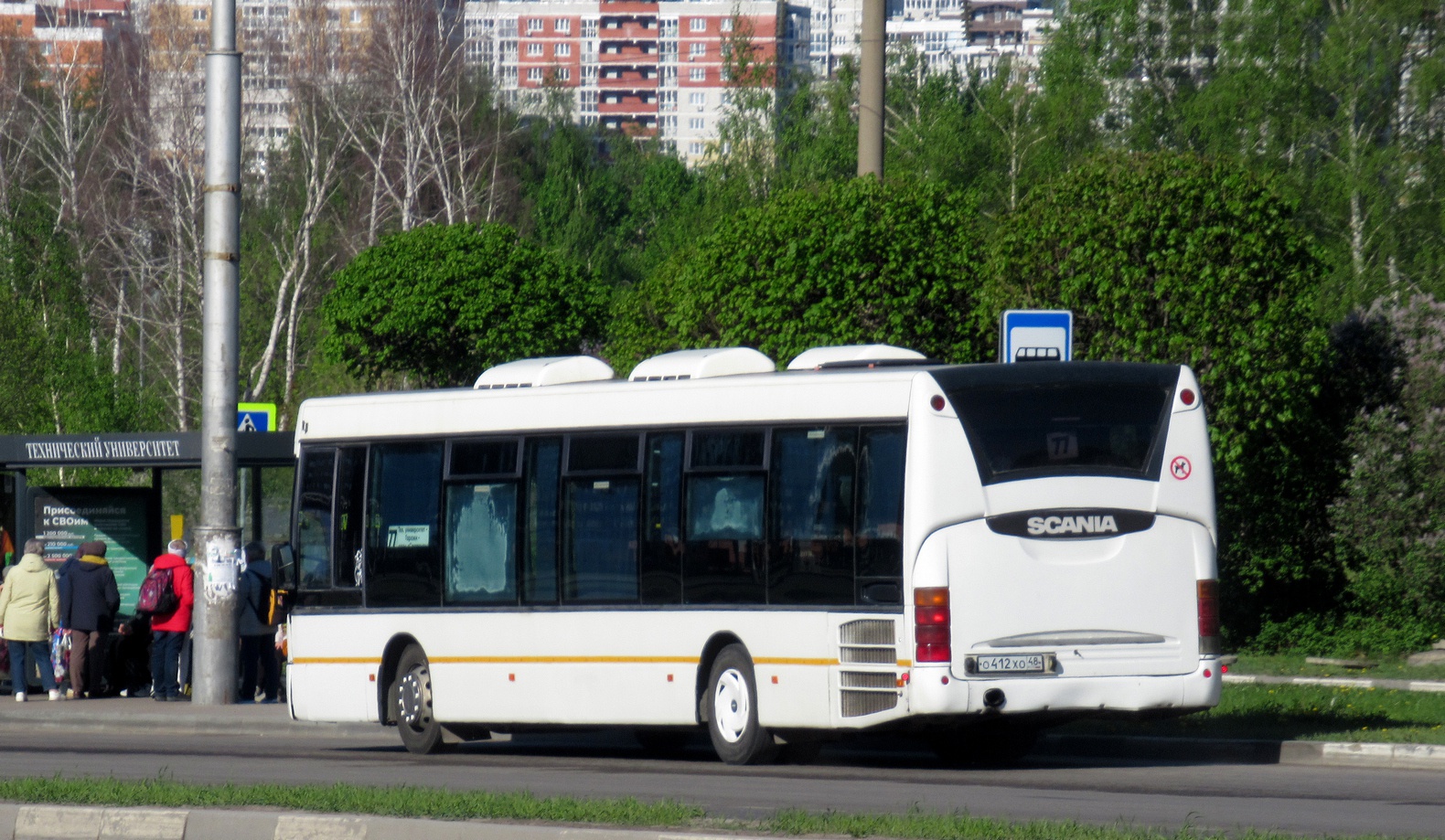 Липецкая область, Scania OmniLink I (Скания-Питер) № О 412 ХО 48