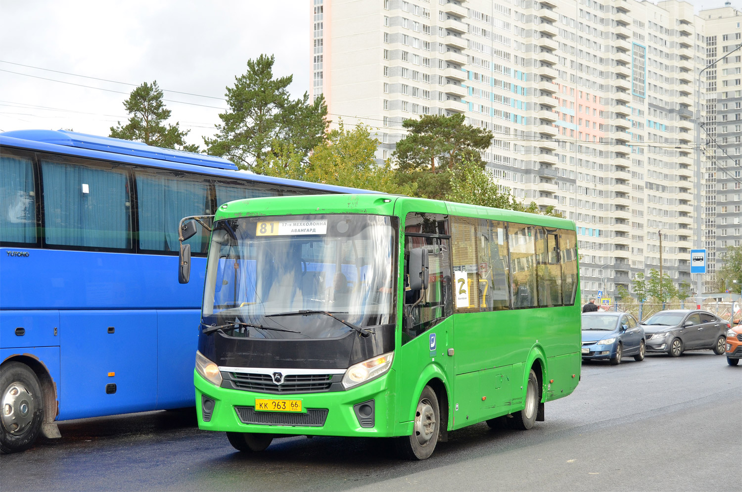 Свердловская область, ПАЗ-320405-04 "Vector Next" № КК 963 66