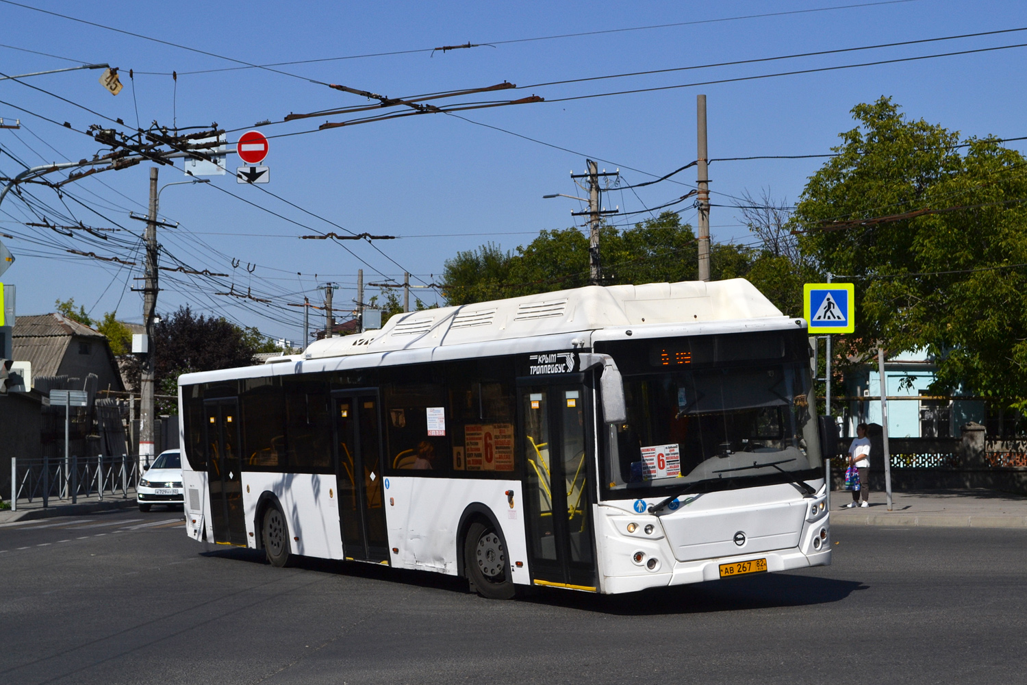 Республика Крым, ЛиАЗ-5292.67 (CNG) № АВ 267 82