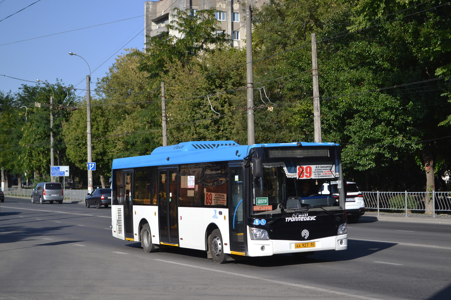 Республика Крым, ЛиАЗ-4292.60 (1-2-1) № АА 927 82