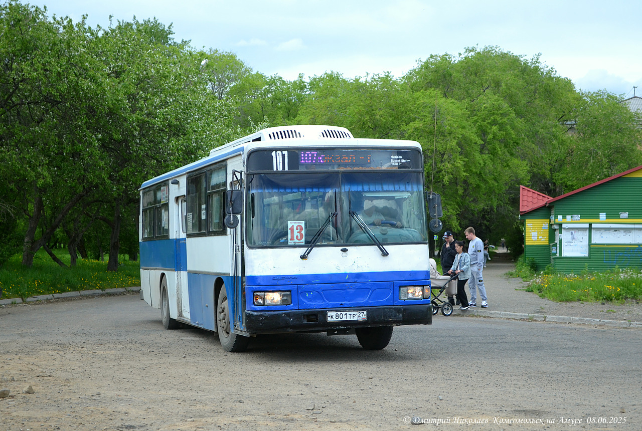 Хабаровский край, Daewoo BS106 Royal City (Busan) № К 801 ТР 27