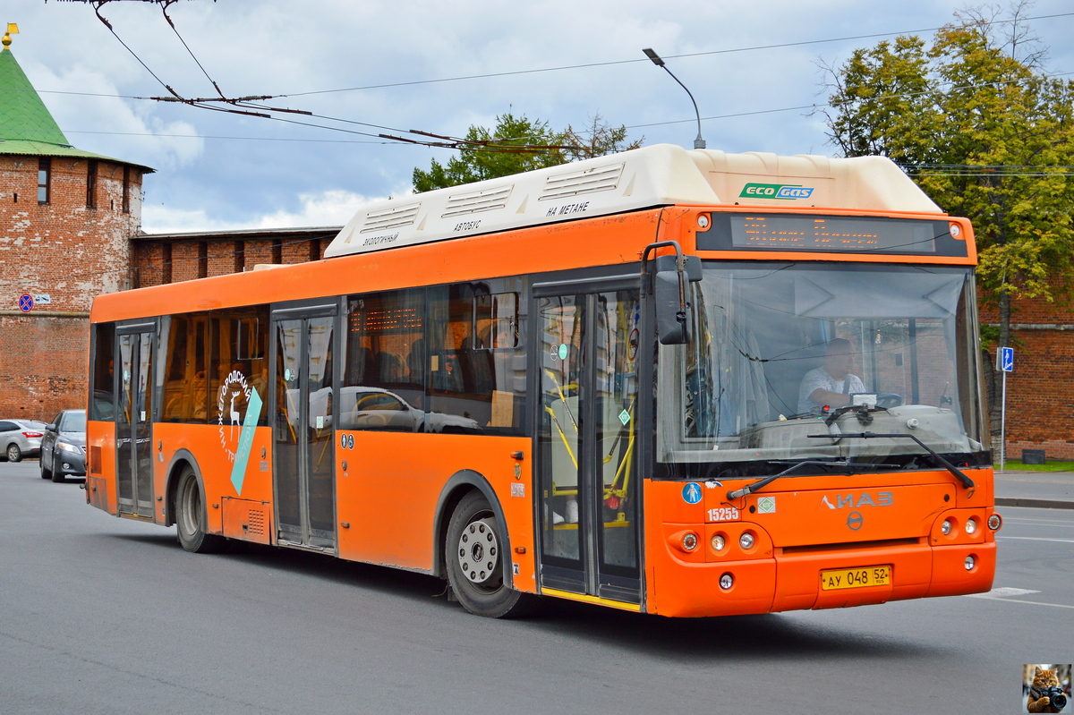 Нижегородская область, ЛиАЗ-5292.67 (CNG) № 15255