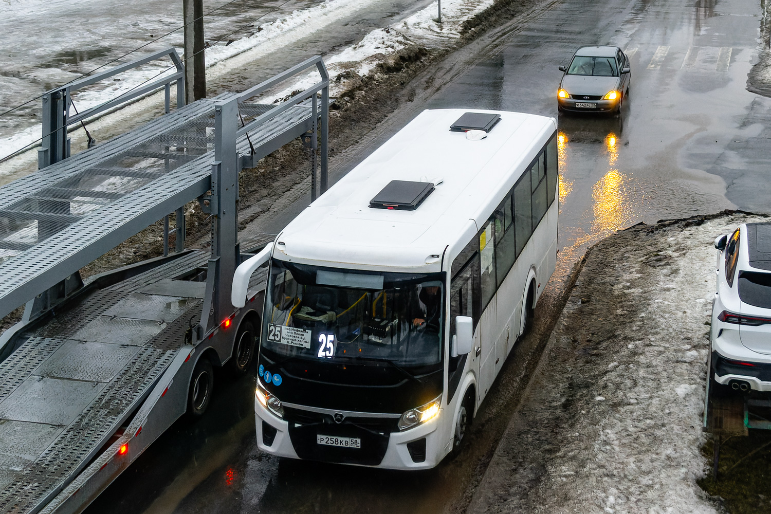 Пензенская область, ПАЗ-320435-04 "Vector Next" № Р 258 КВ 58