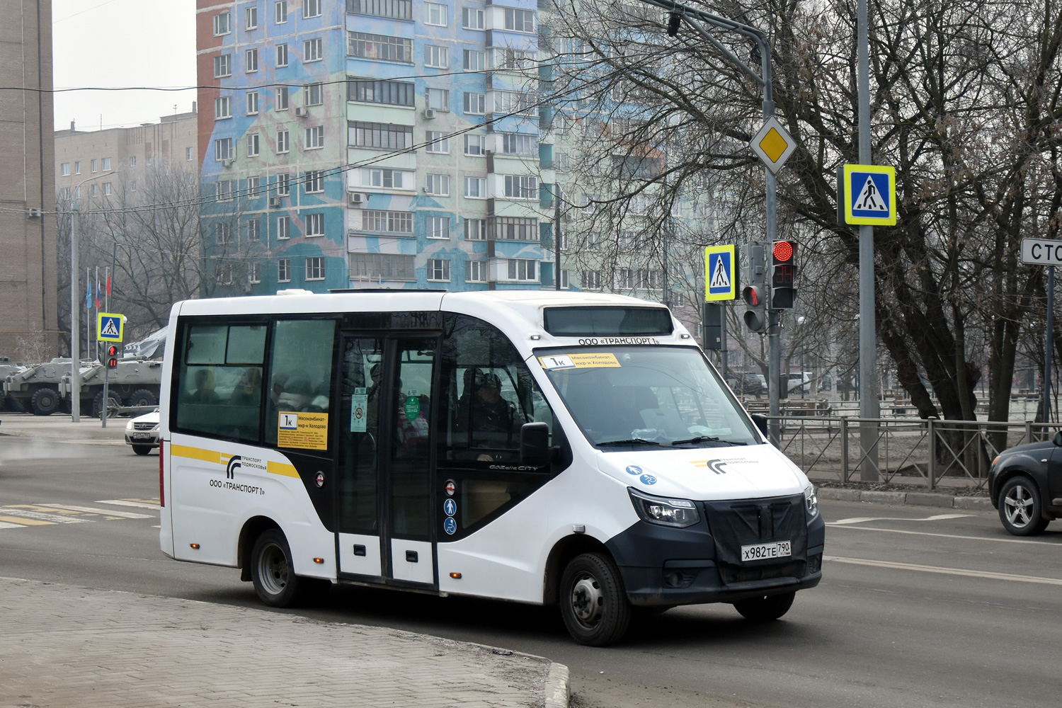 Московская область, ГАЗ-A68R52 City № Х 982 ТЕ 790