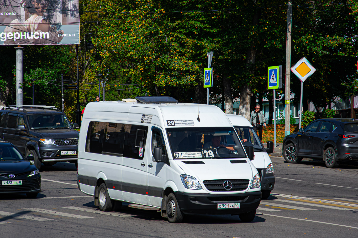 Пензенская область, Луидор-22360C (MB Sprinter) № О 991 УА 58