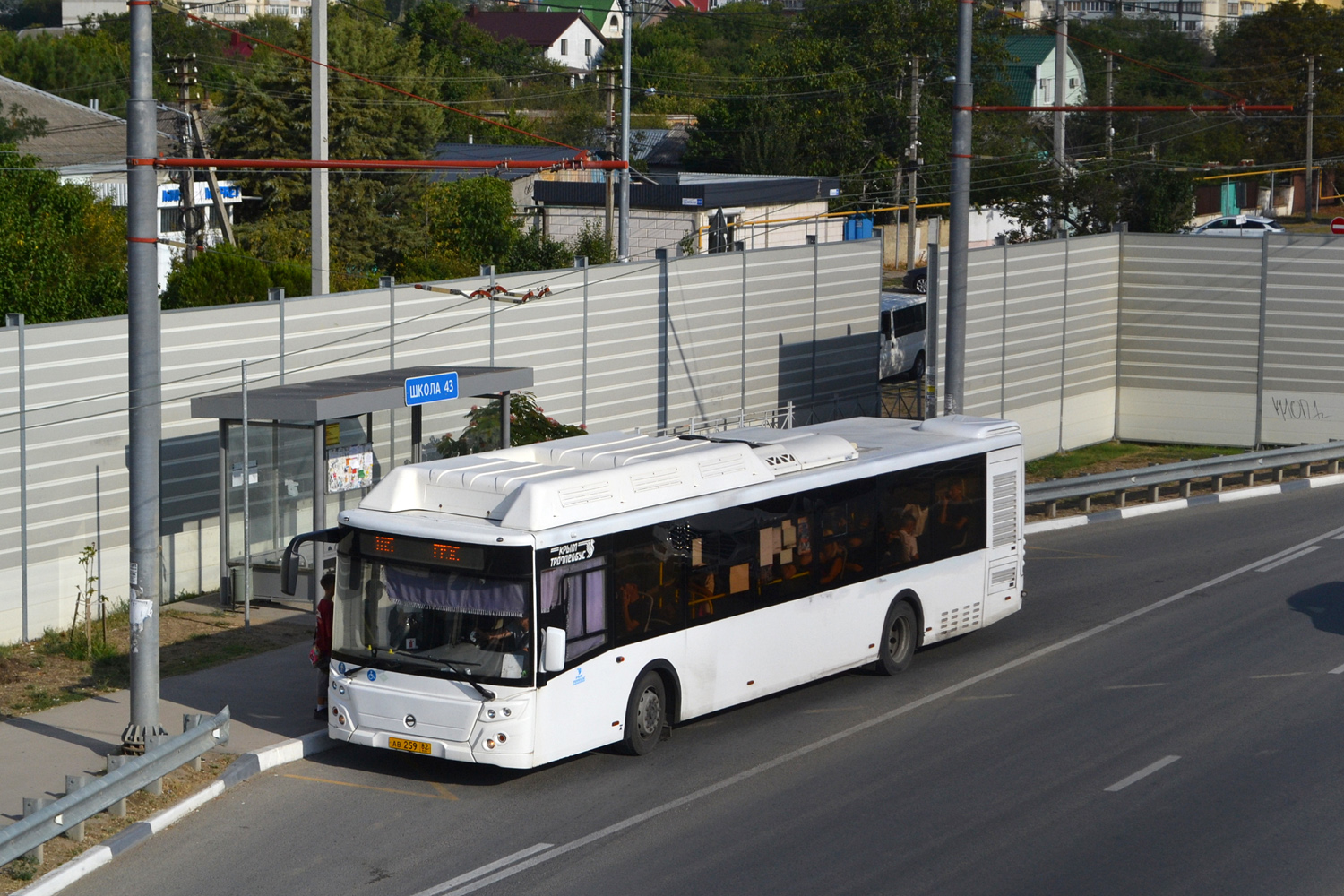 Республика Крым, ЛиАЗ-5292.67 (CNG) № АВ 259 82