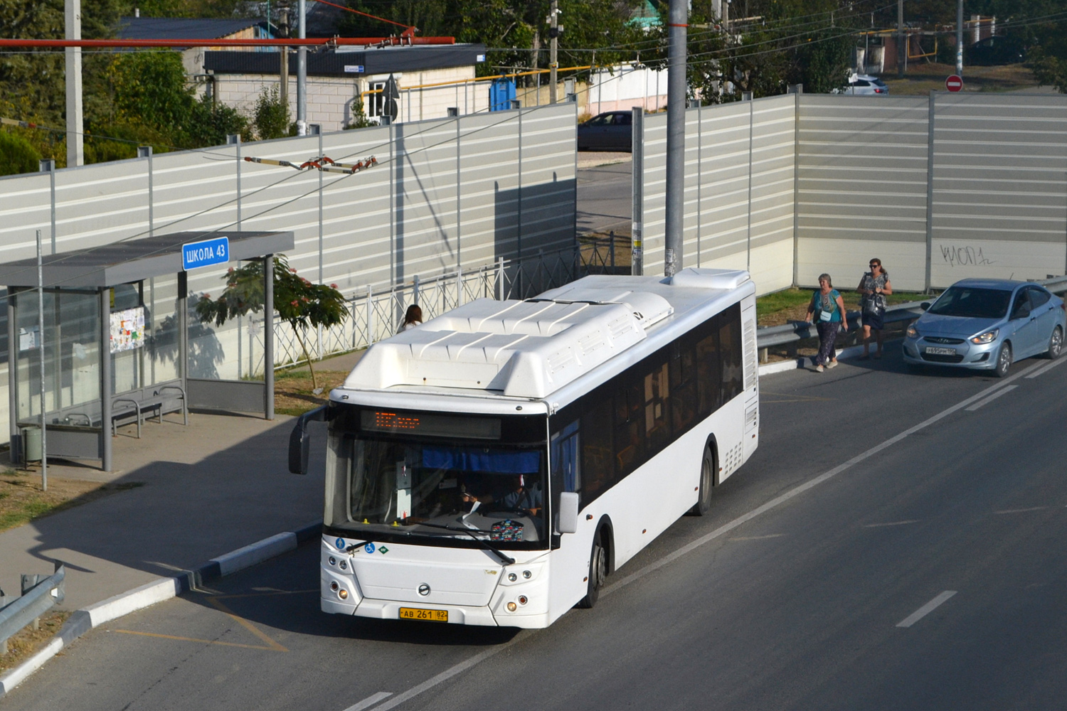 Республика Крым, ЛиАЗ-5292.67 (CNG) № АВ 261 82