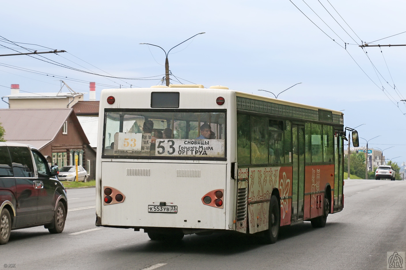 Владимирская область, Mercedes-Benz O405N (SAM) № К 553 УВ 33