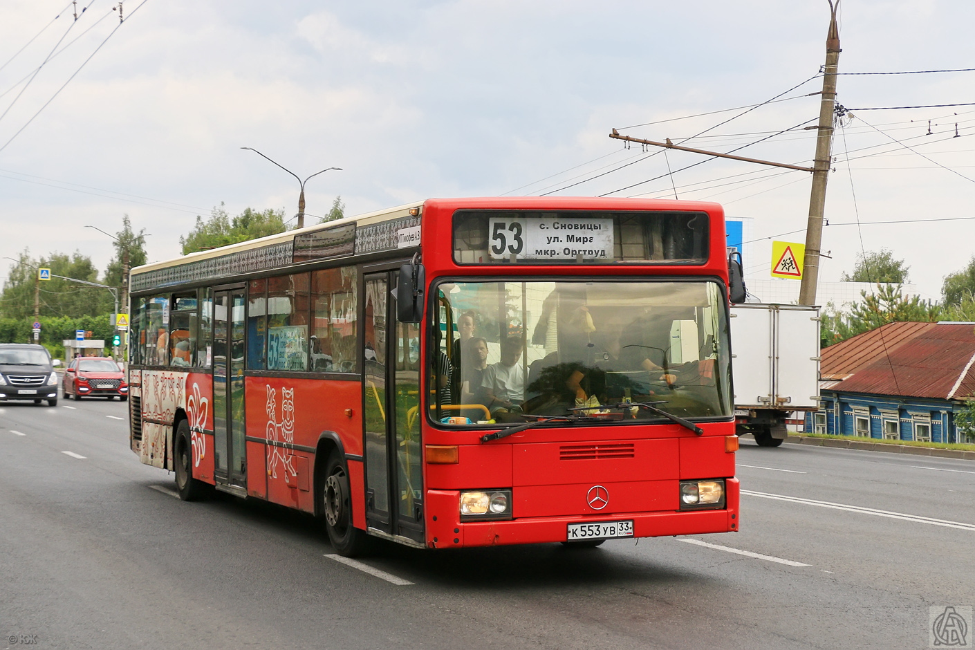 Владимирская область, Mercedes-Benz O405N (SAM) № К 553 УВ 33