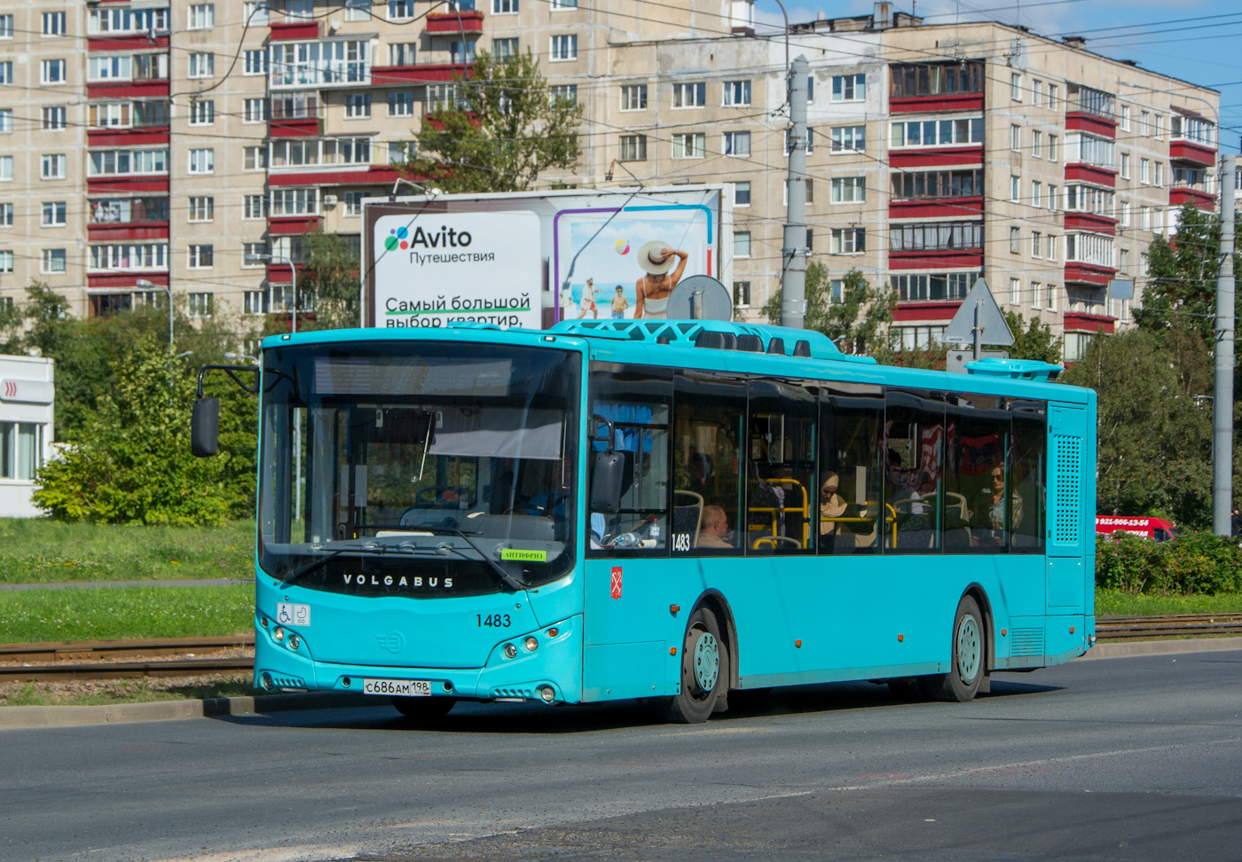 Санкт-Петербург, Volgabus-5270.02 № 1483